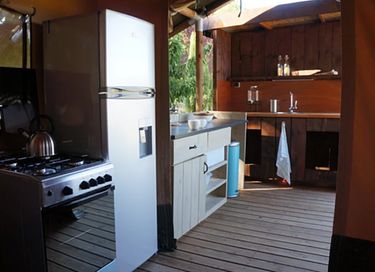 Tente safari de luxe avec vue imprenable - 7