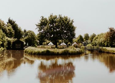 Houten Glamping Pod met eigen Hottub - 22