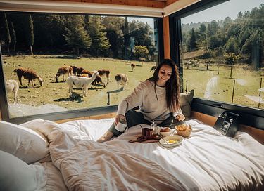 Tiny house aan de voet van de Mont Ventoux