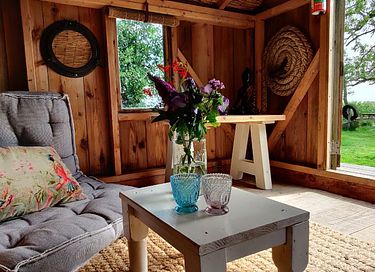 Bijzonder overnachten in een natuurhut - 2