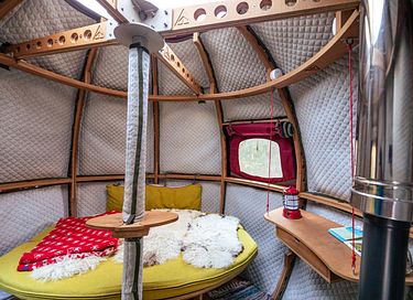 Tente glamping unique en pleine forêt - 9