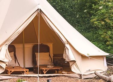 Prachtig gelegen glamping tent (3p) - 7