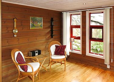 Vakantiehuisje met sauna midden in het bos  - 20