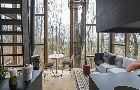 Unique glass cabin at a height of 4 meters - 5
