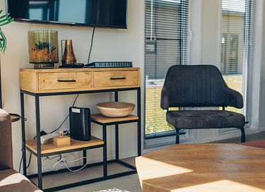 Comfortabele lodge met eigen fietsenschuur - 4