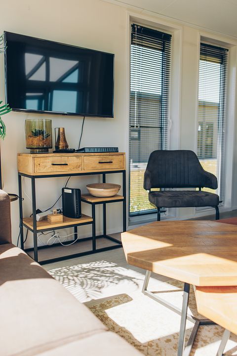 Comfortabele lodge met eigen fietsenschuur - 4