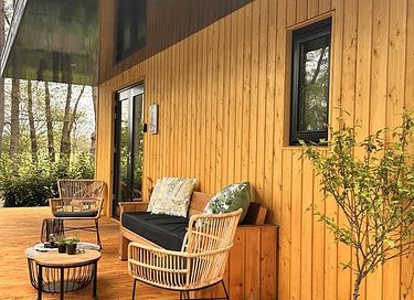Tiny House auf Campingplatz in Drenthe - 2