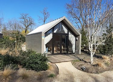 Romantisch tiny house bij het Veluwemeer