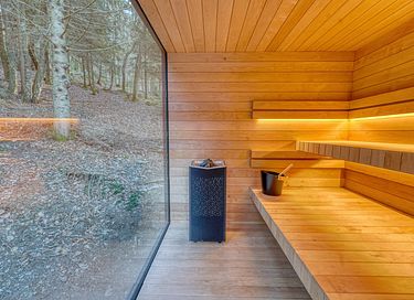 Unieke design cabin met sauna in de Ardennen - 15
