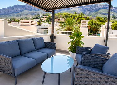 Penthouse mit Panoramablick und Swimmingpool - 21