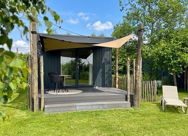 Tiny House met verwarmd buiten ligbad - 16