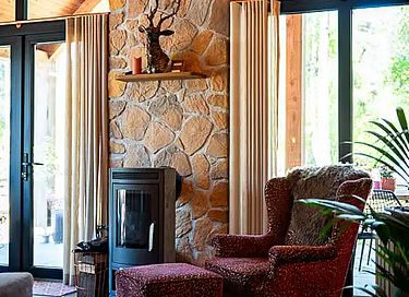 Lodge de luxe en pleine forêt avec spa privé - 6