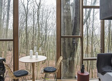 Unique glass cabin at a height of 4 meters - 9