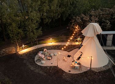 Cozy teepee for unique overnight stay - 2