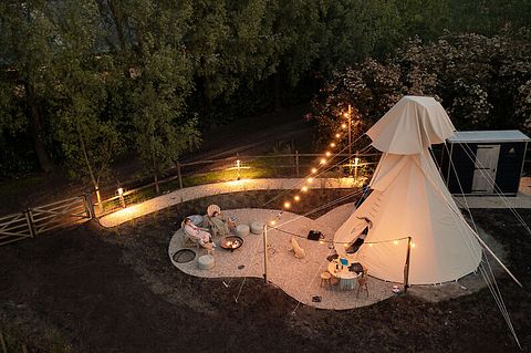 Cozy teepee for unique overnight stay - 2