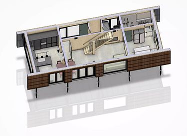 Maison forestière design et confortable, avec sauna - 28