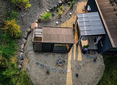 Luxe design-cabin aan de bosrand - 2