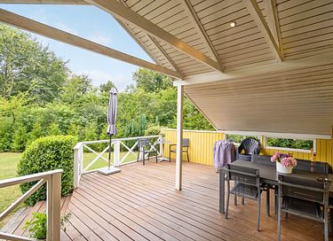 Groene vakantiehuis met terras en barbecue - 5