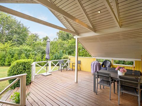 Groene vakantiehuis met terras en barbecue - 5