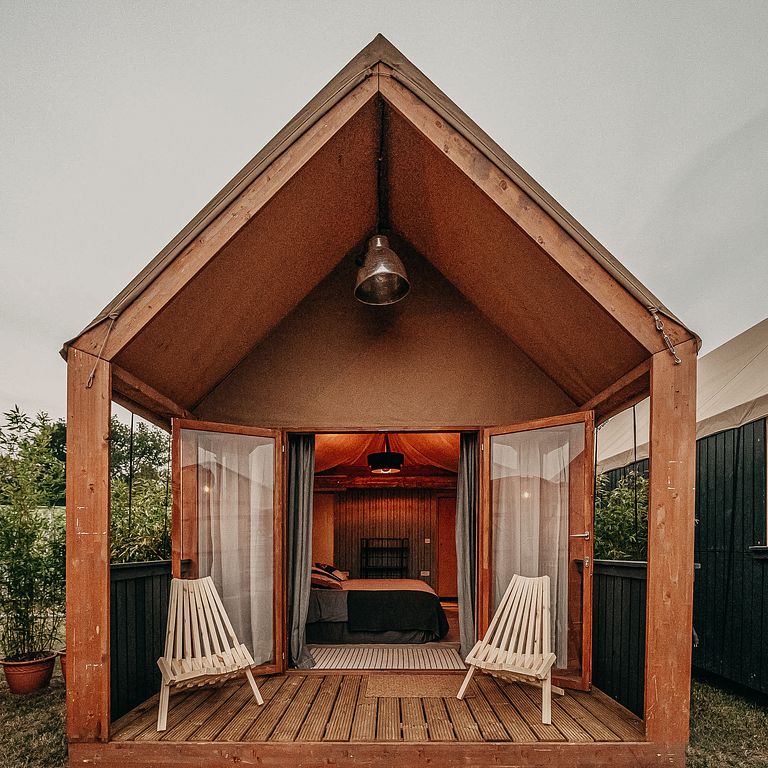 Geniet van dit luxe tiny house aan het water! - 1