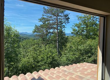 houten lodge met uitzicht op de Pyreneeën - 35