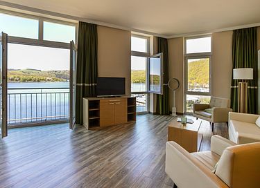 Hotel at the Rur lake in the middle of the Eifel region - 13