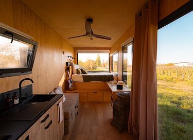 Tiny house au milieu des vignes près de Bordeaux - 3