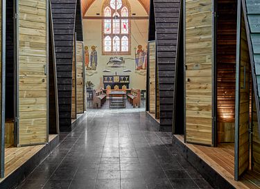 Logement de groupe unique (12p) dans une église - 16
