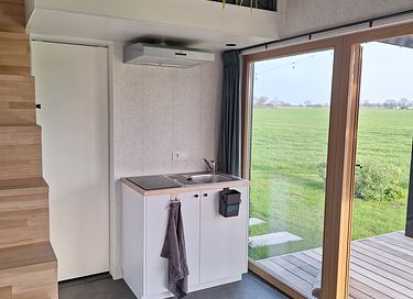 Tiny House met weids landelijk uitzicht - 41
