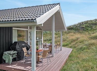 Vakantiehuis met sauna in Vejers Strand - 4
