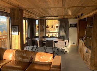 Chalet in den Alpen mit Sauna und Hamm - 10