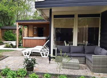 Wellnessbungalow met jacuzzi en 2 sauna's - 17
