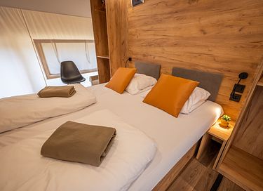 Tente glamping de luxe avec air conditionné - 8