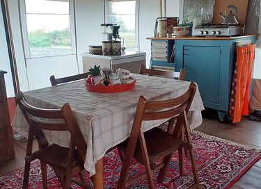 Safaritent XXL compleet in sixties stijl  - 6