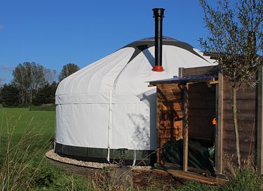 Luxe yurt met Bohemien chic interieur - 28