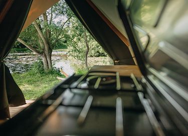Glamping op festival-achtige pop-up camping - 7