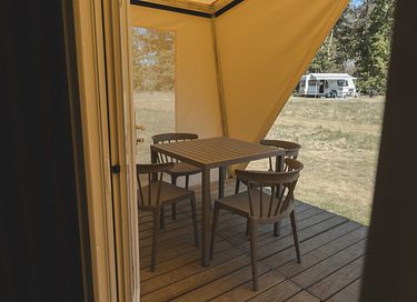 Comfortabele tentlodge met eigen sanitair - 4