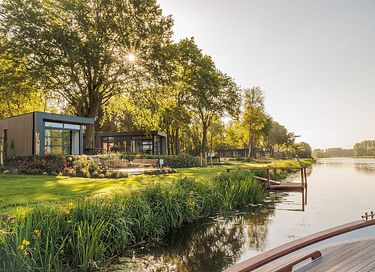Lodge mit Sauna direkt am Wasser - 20