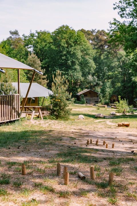 Tenda glamping (4p) in un bellissimo bosco - 4