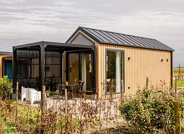 Luxe vakantiehuisje aan de Westerschelde