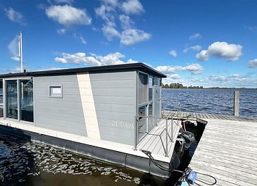 Sleeping on the water in North Holland