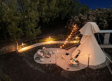 Tipì accogliente per una notte unica - 2