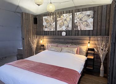 Romantische verblijf in luxe glamping dome - 9