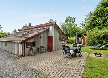 Moderne indrettet feriehus i naturen - 11