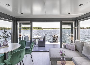 Husbåd med hottub på vandet - 6