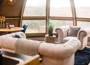 Tente panoramique chauffée avec hottub privé - 4