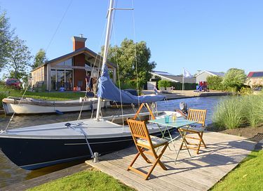 Vakantielodge op vakantiepark in Friesland - 3