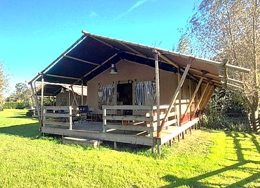 Glampingtent op boerencamping - 11