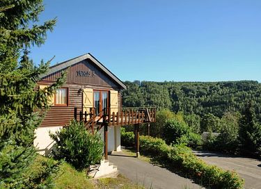 Aufenthalt mit Sauna und Aussicht in den Ardennen