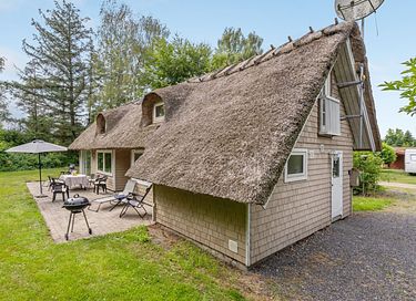 Stråtækt feriehus i Danmark - 13